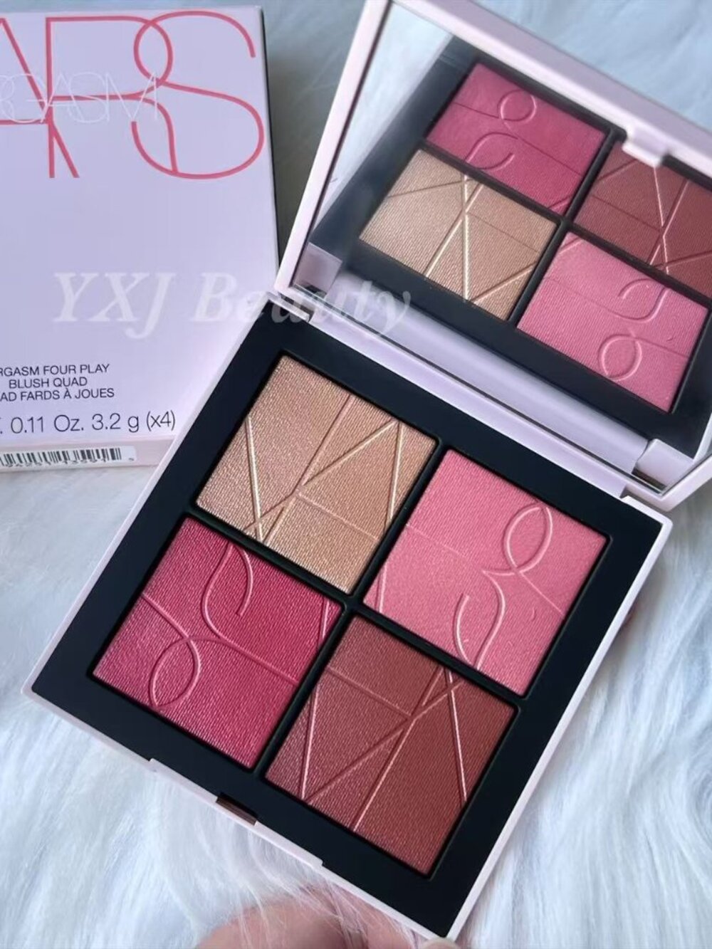 New NARS Orgasm Four Play Blush Quad~Full Size~Limited Edition